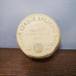 Vintage Major League Breaking Ball Pick Point Mirror Lake Baseball Training Aid